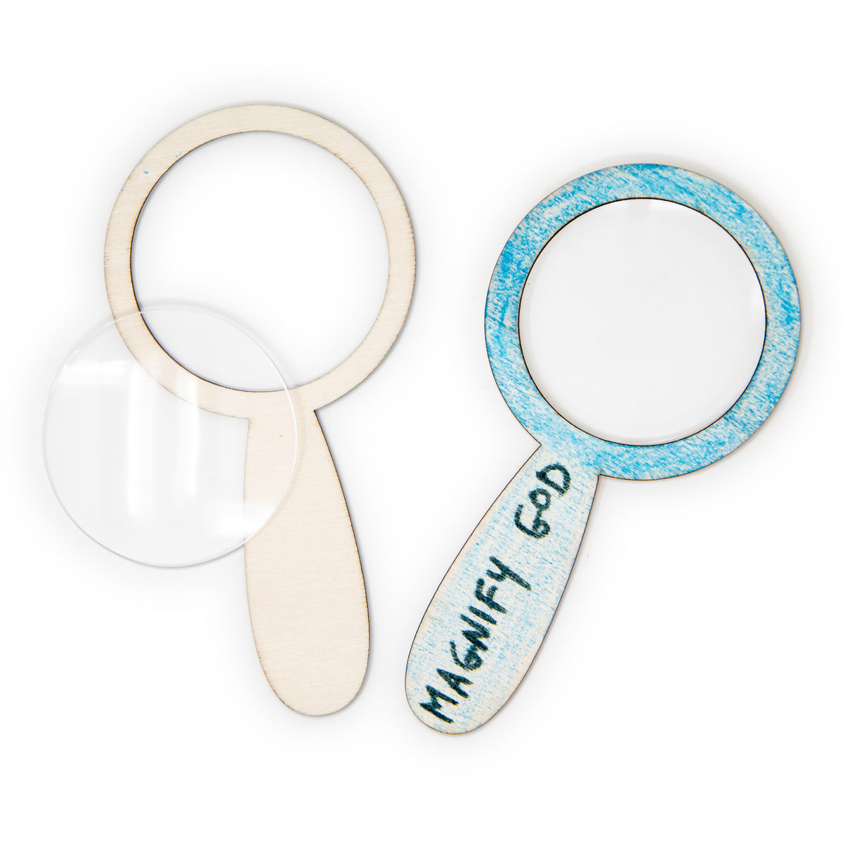 Wood Magnifying Glasses VBS Craft 10 pack – Guildcraft Inc